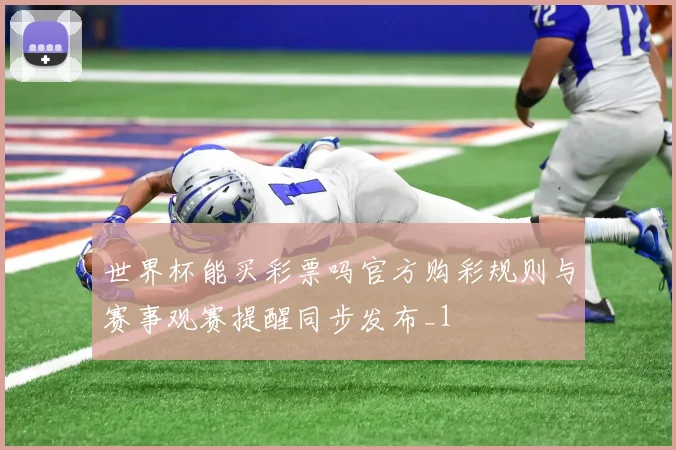 世界杯能买彩票吗官方购彩规则与赛事观赛提醒同步发布_1